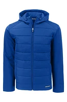 Cutter & Buck Evoke Water Wind Resistant Insulated Quilted Recycled Polyester Puffer Jacket at Nordstrom,