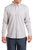 Western Rise Limitless Merino Wool Blend Button-Down Shirt at Nordstrom,