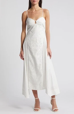 Parker The Amelia Cotton Sundress Lucent White at Nordstrom,