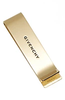 Givenchy Logo Engraved Money Clip in Golden Yellow at Nordstrom