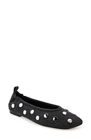 3.1 Phillip Lim ID Stretch Back Stud Ballet Flat Washed Black at Nordstrom,