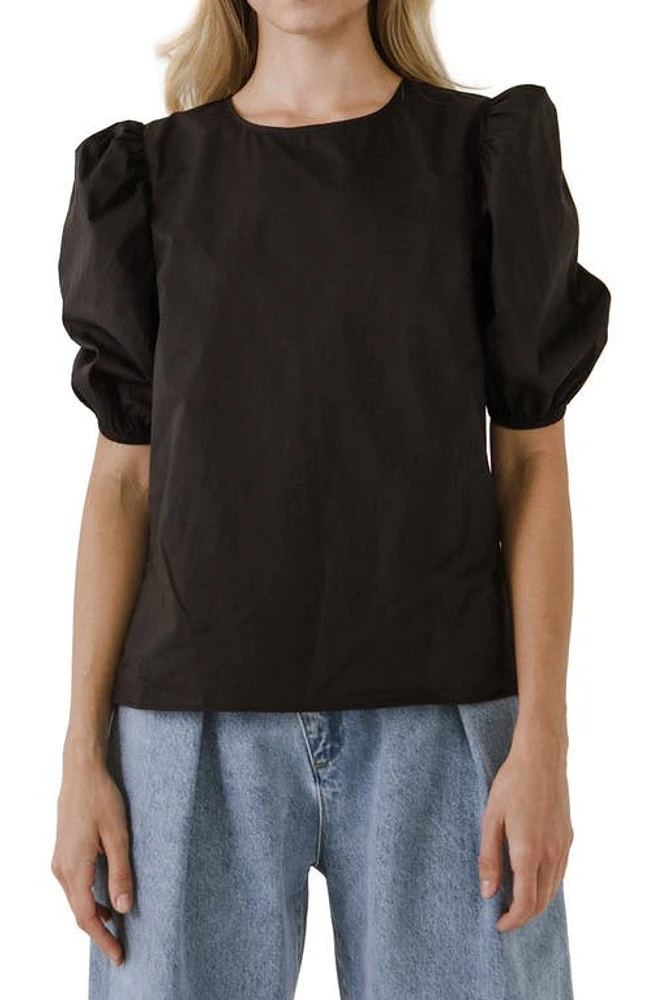 English Factory Puff Sleeve Top at Nordstrom,