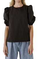 English Factory Puff Sleeve Top at Nordstrom,