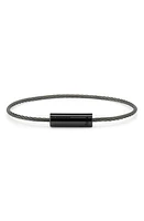 le gramme Men's 5G Polished Black Ceramic Cable Bracelet at Nordstrom, Cm