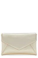 Stuart Weitzman The Loveletter Mini Clutch in Platino at Nordstrom