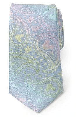 Cufflinks, Inc. x Disney Mickey Iridescent Paisley Silk Tie in Blue at Nordstrom