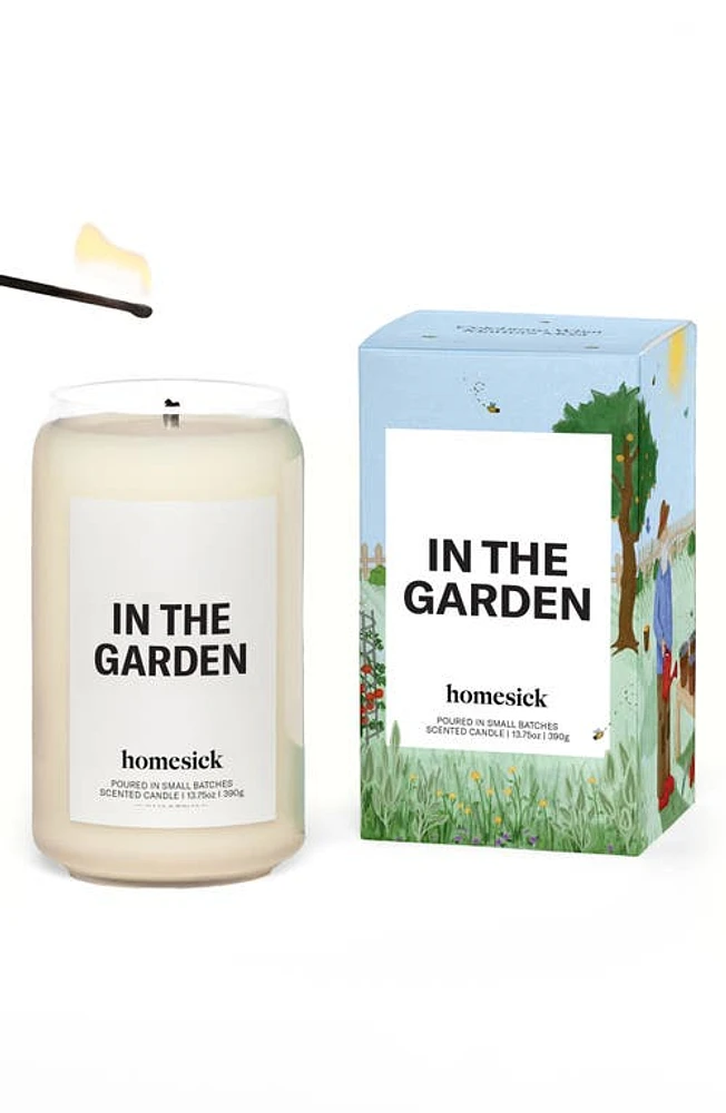 homesick In the Garden Candle in White at Nordstrom