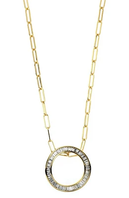 Bony Levy Ofira Large Circle of Life Pendant Necklace in 18K Yellow Gold at Nordstrom