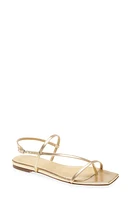 aeyde Ella Metallic Sandal Laminated at Nordstrom,