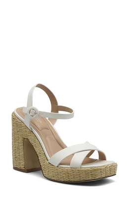 Charles by David Rayna Platform Sandal White at Nordstrom,