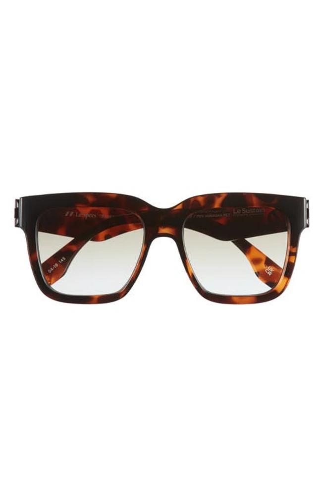 Le Specs Tradeoff 54mm D-Frame Sunglasses in Dark Tort at Nordstrom