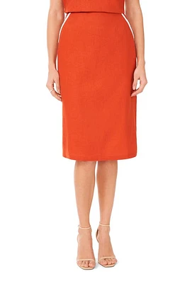 halogen(r) Linen Blend Pencil Skirt at Nordstrom,