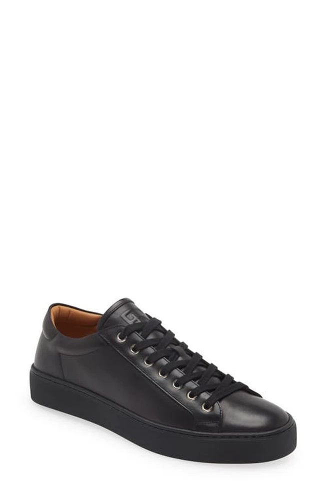 Ralph Lauren Purple Label Low Top Sneaker Black at Nordstrom,