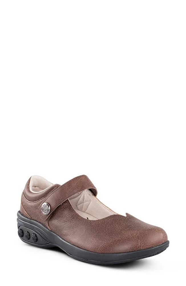 Therafit Melissa Mary Jane Sneaker Brown at Nordstrom,