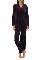 Lauren Ralph Lauren Velvet Pajamas in Burgundy at Nordstrom, Size Medium