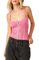 Free People Intimately FP Night Rhythm Corset Bodysuit at Nordstrom,