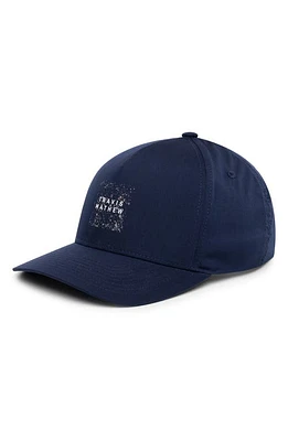 TravisMathew Splatter Print Baseball Cap in Total Eclipse at Nordstrom, Size One Size Oz