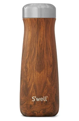 S'Well Traveler Moonstone Insulated Stainless Steel Water Bottle in Teakwood at Nordstrom