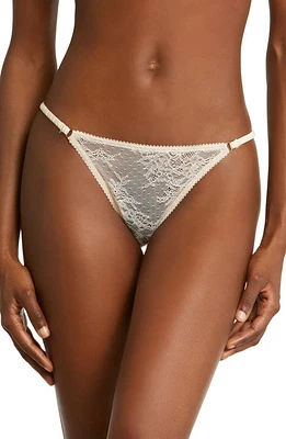 Love Stories Lace Bikini Briefs Off White at Nordstrom,