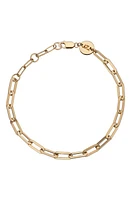 Jennifer Zeuner Maggie Chain Link Bracelet in Yellow Gold at Nordstrom