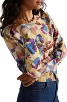 Favorite Daughter The Lana Floral Print Cardigan Winter Bloom at Nordstrom,