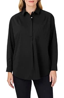 Foxcroft Lacey Non-Iron Popover Tunic Top at Nordstrom