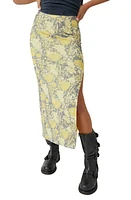 Free People Rosalie Floral Print Mesh Skirt Combo at Nordstrom,