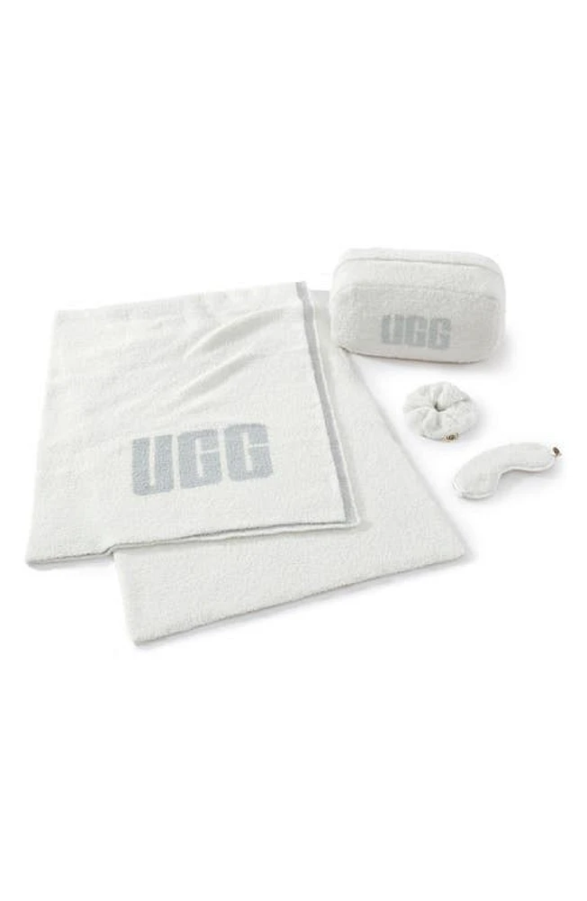 UGG(r) Bode 4-Piece Terry Travel Set in Snow at Nordstrom