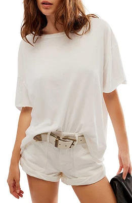 Free People Nina Crewneck Cotton T-Shirt at Nordstrom,