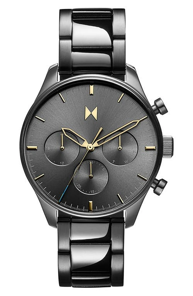 MVMT WATCHES Airhawk Bracelet Watch, 42mm in Gunmetal at Nordstrom