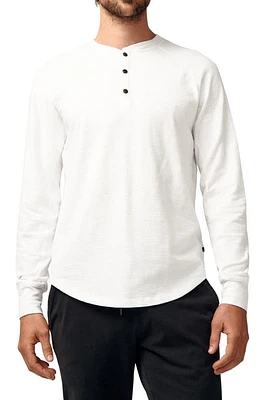 Good Man Brand Slim Fit Henley in White at Nordstrom, Size Xx-Large