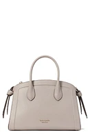 Kate Spade New York medium knott pebbled leather satchel in Warm Taupe. at Nordstrom