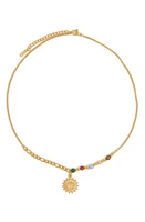 Petit Moments Sunbeam Pendant Necklace in Gold at Nordstrom