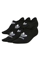 adidas Originals 6-Pack Trefoil Logo No-Show Socks in at Nordstrom