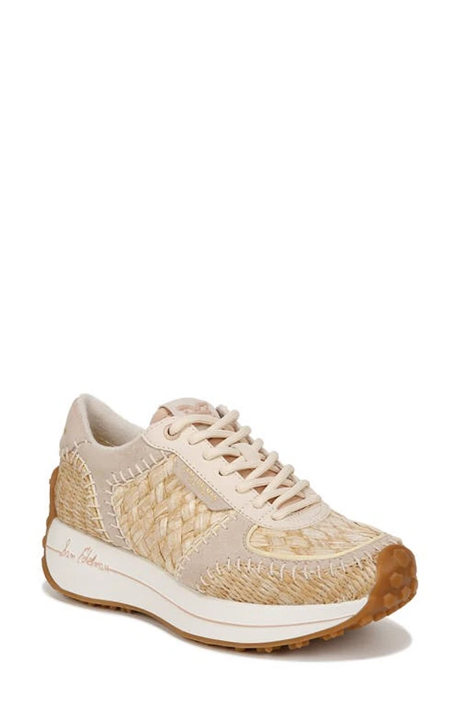 Sam Edelman Jianna Platform Sneaker Warm Sand/Dark Natural at Nordstrom,