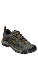 KEEN Targhee III Waterproof Hiking Shoe Black Olive/Golden Brown at Nordstrom,