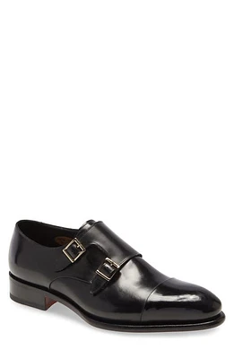 Santoni IRA Double Monk Strap Shoe at Nordstrom