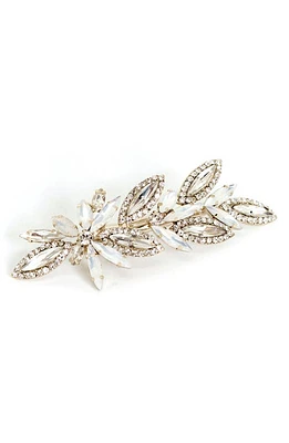 Brides & Hairpins Michal Opal & Crystal Hair Clip in Gold at Nordstrom