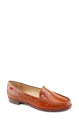 Marc Joseph New York East Village Penny Loafer Cognac Svelte Patent at Nordstrom,