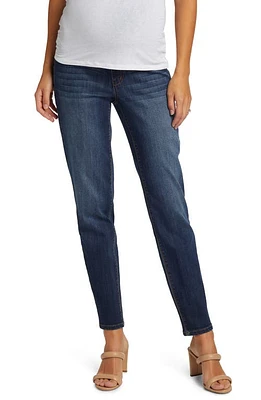 1822 Denim Over the Bump Slim Straight Leg Maternity Jeans Jenya at Nordstrom,