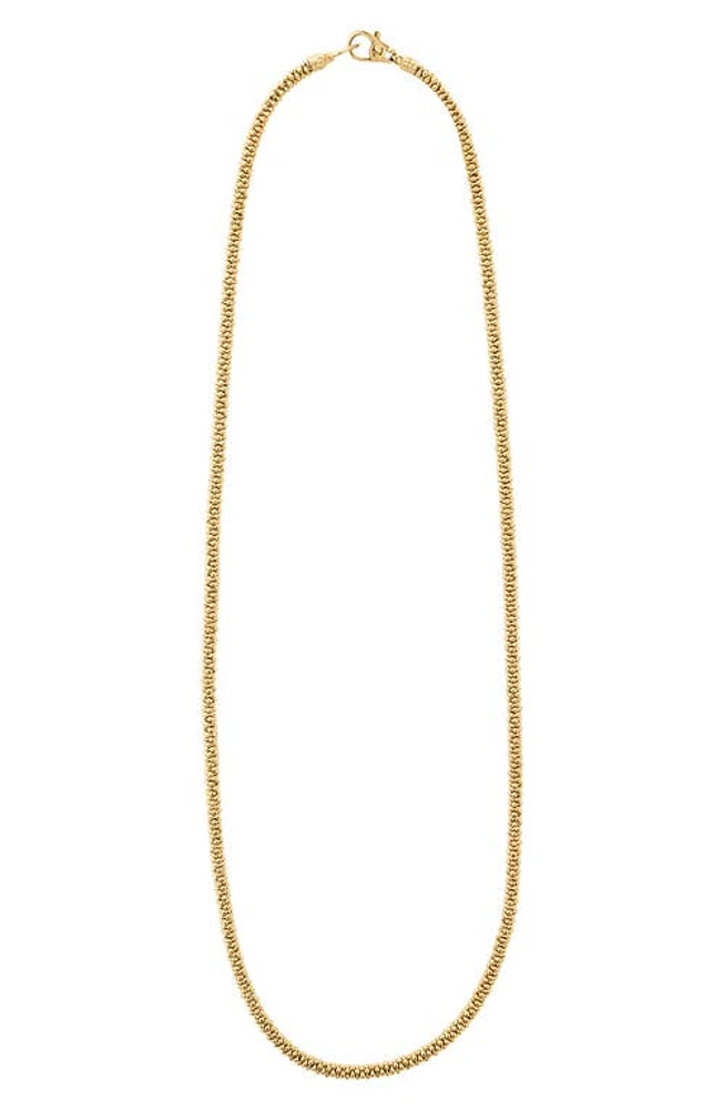 LAGOS Caviar Gold Rope Necklace at Nordstrom, Size 16 In