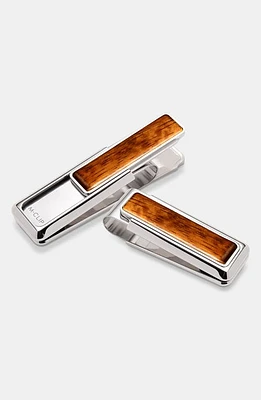 M-Clip Wood Inlay Money Clip in Bubinga Wood at Nordstrom