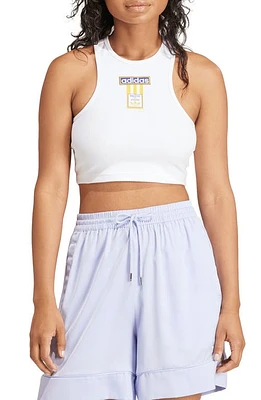 adidas Adibreak Crop Racerback Tank Top at Nordstrom