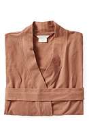 Coyuchi Solstice Organic Cotton Jersey Robe in Cinnamon at Nordstrom