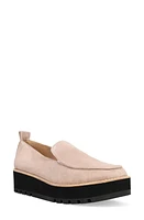 Eileen Fisher Ells Platform Loafer in Earth Suede at Nordstrom, Size 6