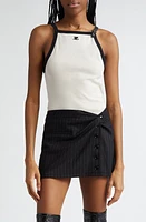 Courrèges Buckle Strap Top at Nordstrom,