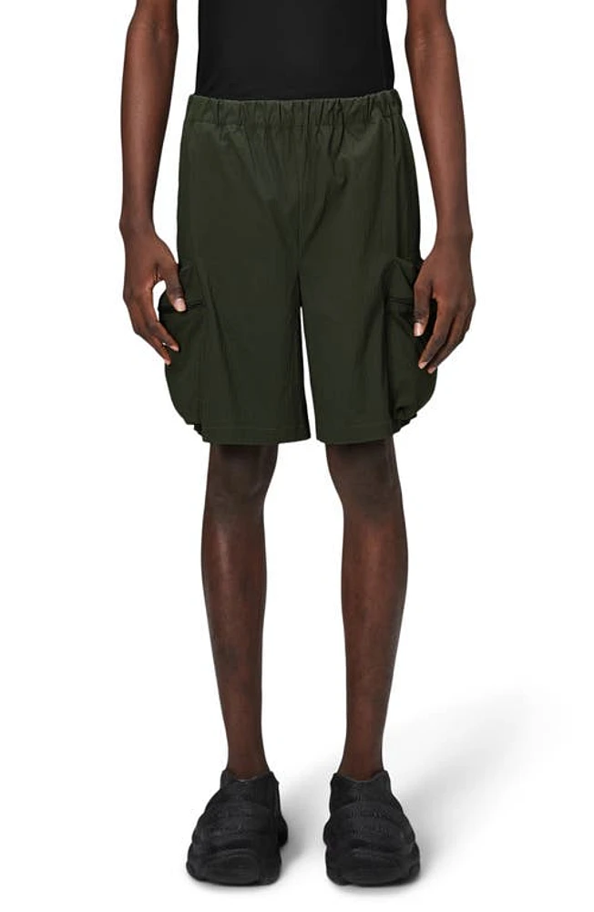 Rains Tomar Cargo Shorts Green at Nordstrom,