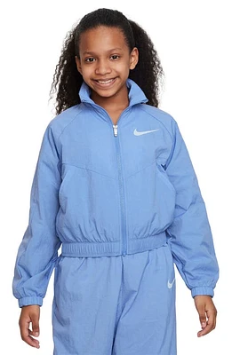 Nike Kids' Sportswear Track Jacket Polar/Blue Tint at