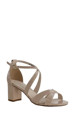 Touch Ups Audrey Block Heel Sandal Nude at Nordstrom,