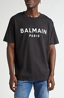 Balmain Logo Cotton T-Shirt at Nordstrom,